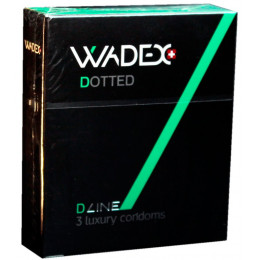 Презервативи WADEX 3шт Dotted