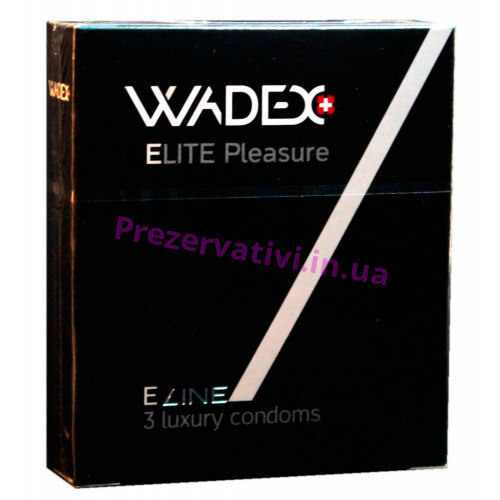 Презервативи WADEX 3шт Elite - Фото№1