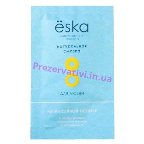 Органічний гель Eska 5 мл на масляній основі, 2 в 1 лубрикант і масажне масло - Фото№1